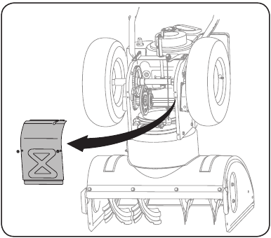 Cub Cadet - 524 SWE - Service - Wrijvingswielinspectie - Stap 1 Service - Wrijvingswielinspectie - Stap 1