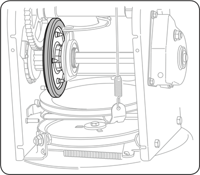 Cub Cadet - 524 SWE - Service - Wrijvingswielinspectie - Stap 2 Service - Wrijvingswielinspectie - Stap 2