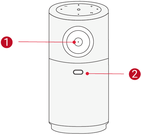 Nebula - Capsule Air - In één oogopslag - Projector - Vooraanzicht In één oogopslag - Projector - Vooraanzicht