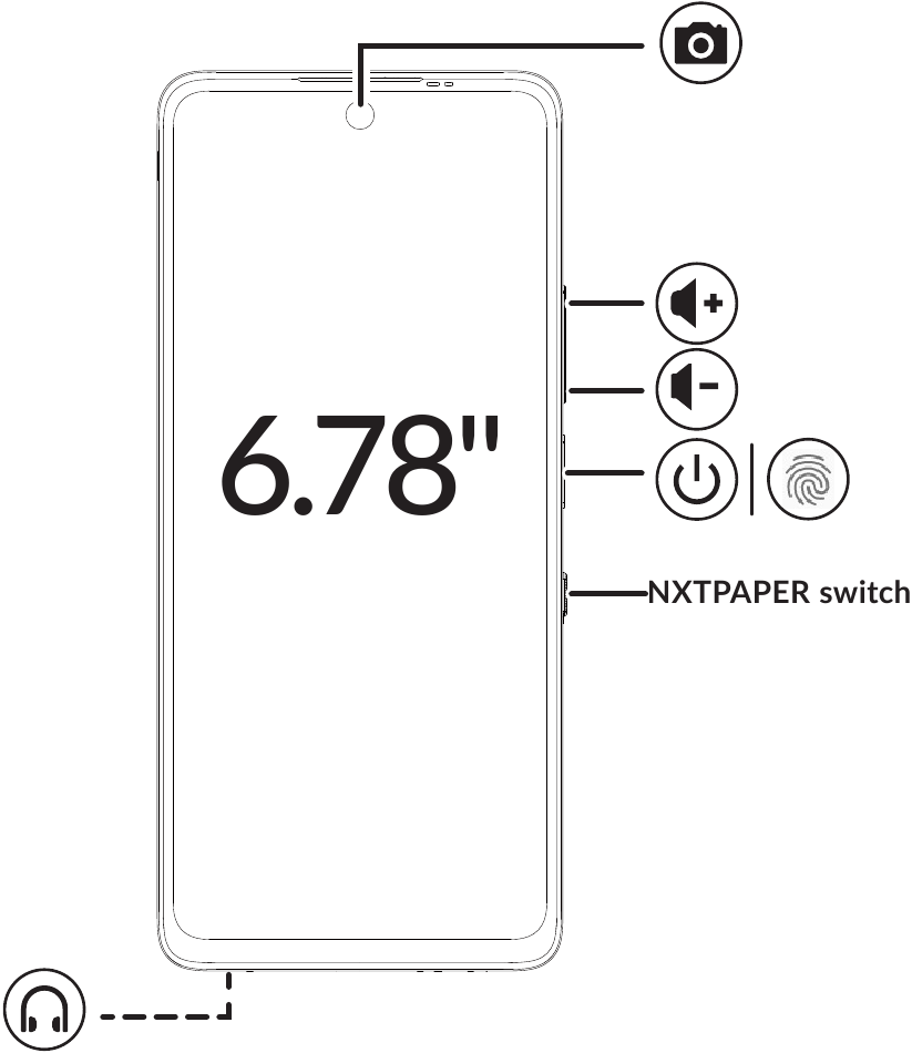 TCL - 50 NXTPAPER 5G - Productoverzicht Productoverzicht