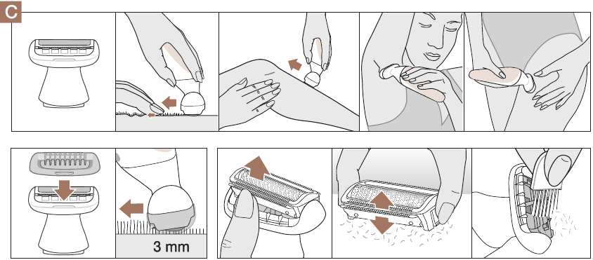 Braun - Silk-epil 9 Flex - Scheren Scheren
