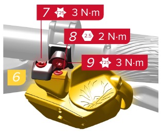 SRAM - Eagle AXS - AXS Controller-installatie - Stap 3 AXS Controller-installatie - Stap 3
