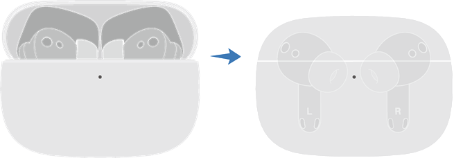 honor - Earbuds 3 Pro - De oordopjes opladen De oordopjes opladen