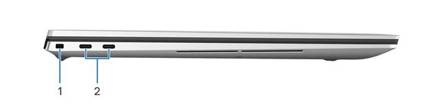 Dell - XPS 17 9730 - Linker weergave Linker weergave