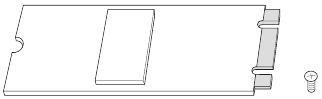 ASROCK - N100M - M.2 SSD-module installeren - Stap 1 M.2 SSD-module installeren - Stap 1