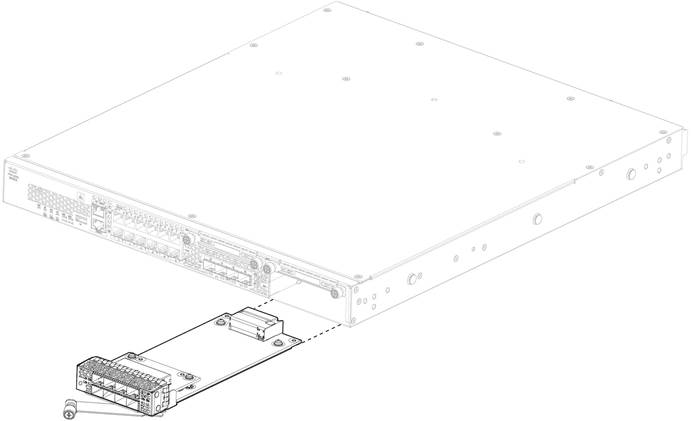 Cisco - Firepower 2130 - De netwerkmodule installeren, verwijderen en vervangen De netwerkmodule installeren, verwijderen en vervangen