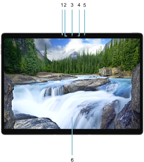 Dell - Latitude 7320 Detachable - Aanzichten van een product - Display Aanzichten van een product - Display
