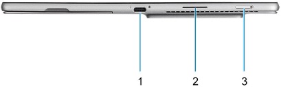 Dell - Latitude 7320 Detachable - Aanzichten van een product - Rechter aanzicht Aanzichten van een product - Rechter aanzicht