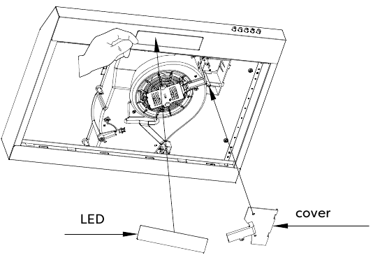 CIARRA - CBCS6903 - LED-VERVANGING - Stap 3 LED-VERVANGING - Stap 3