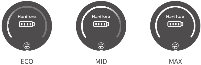 Honiture - S13 Pro - Bediening - Snelheid aanpassen Bediening - Snelheid aanpassen