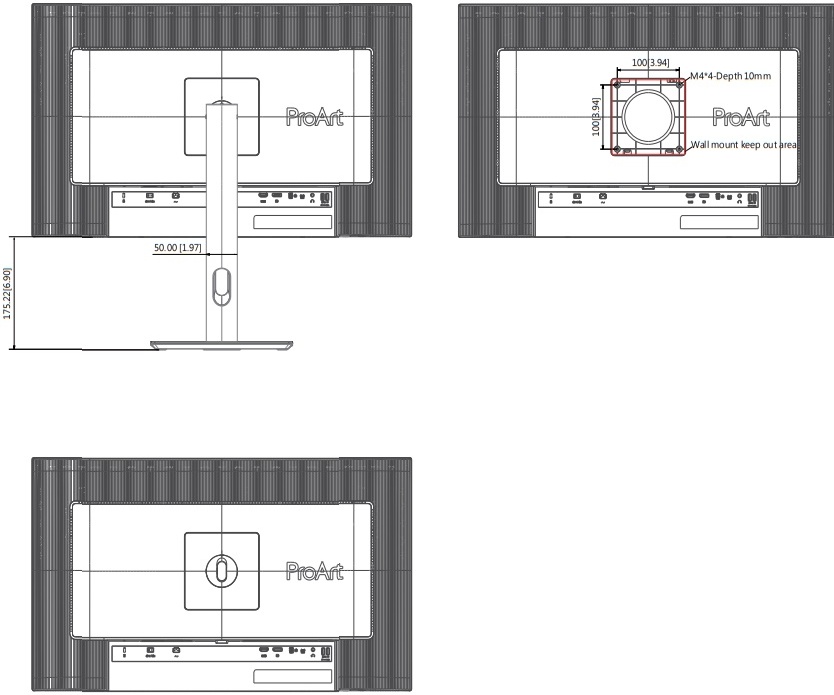 Asus - ProArt PA27JCV - Algemene instructies - Buitenmaten - Deel 3 Algemene instructies - Buitenmaten - Deel 3