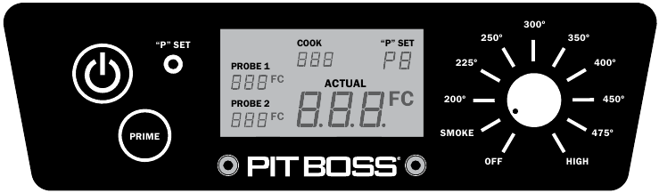 Pit Boss - PB440FB1 - HET BEDIENINGSPANEEL BEGRIJPEN HET BEDIENINGSPANEEL BEGRIJPEN