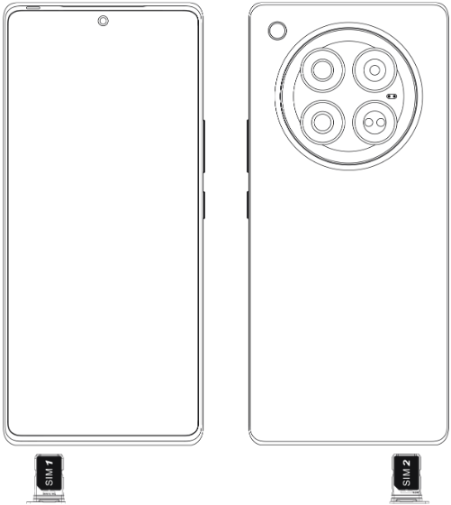 infinix - ZERO 40 5G - SIM-kaartinstallatie SIM-kaartinstallatie
