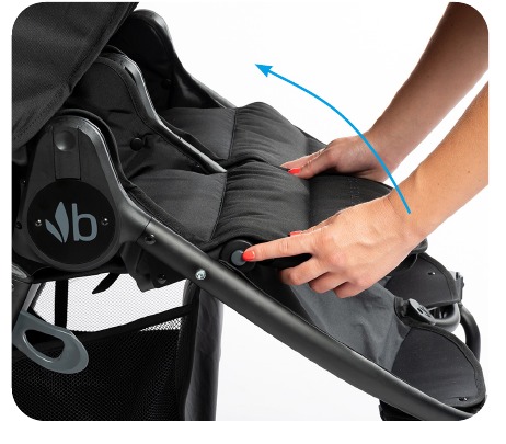 Bumbleride - Indie Twin - De babystand gebruiken - Stap 2 De babystand gebruiken - Stap 2