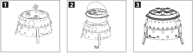 Petromax - Atago - Bediening - Stap 2 - Ovenfunctie Bediening - Stap 2 - Ovenfunctie