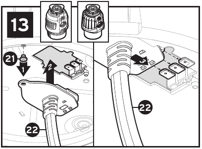 InSinkErator - Power Series - Elektrische voeding aansluiten - Stap 1 Elektrische voeding aansluiten - Stap 1