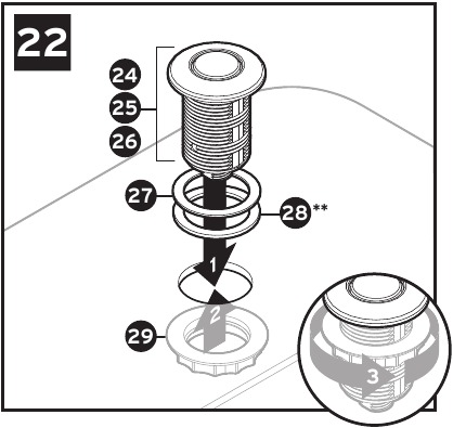 InSinkErator - Power Series - Definitieve installatie - Stap 2 Definitieve installatie - Stap 2