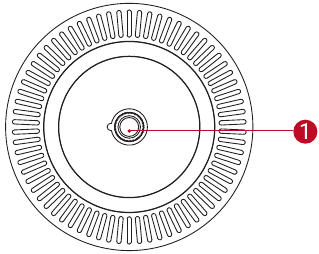 Nebula - Capsule 3 - In één oogopslag - Projector - Onderaanzicht In één oogopslag - Projector - Onderaanzicht