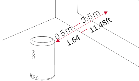 Nebula - Capsule 3 - Aan de slag - Uw projector plaatsen Aan de slag - Uw projector plaatsen