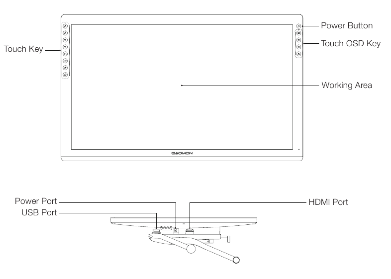 GAOMON - PD2200 - Product en accessoires - Pen Display Product en accessoires - Pen Display