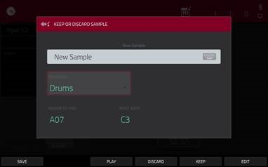 Akai - MPC live 2 - Vocals opnemen met de microfoon - Stap 3 Vocals opnemen met de microfoon - Stap 3