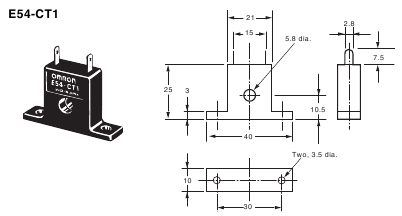 Omron - E5CN - Stroomtransformatoren - Deel 1 Stroomtransformatoren - Deel 1