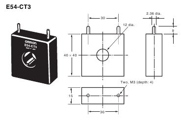 Omron - E5CN - Stroomtransformatoren - Deel 2 Stroomtransformatoren - Deel 2