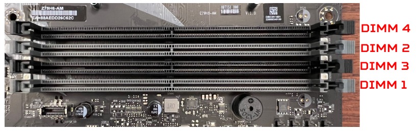 Acer - Predator Orion 7000 - Richtlijnen voor geheugenconfiguratie - Deel 1 Richtlijnen voor geheugenconfiguratie - Deel 1