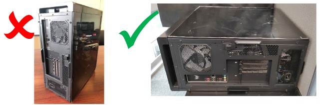 Acer - Predator Orion 7000 - De linker zijpaneel verwijderen - Stap 2 De linker zijpaneel verwijderen - Stap 2