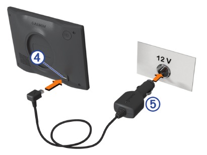 Garmin - DRIVE 53 - Bevestigen en van stroom voorzien - Stap 2 Bevestigen en van stroom voorzien - Stap 2