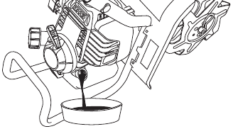 Honda - FG110 - Olie verversen Olie verversen