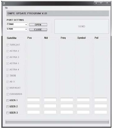 SELFSAT - SNIPE - Updateproces - Stap 4 Updateproces - Stap 4