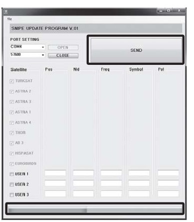 SELFSAT - SNIPE - Updateproces - Stap 6 Updateproces - Stap 6