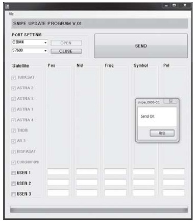 SELFSAT - SNIPE - Updateproces - Stap 7 Updateproces - Stap 7