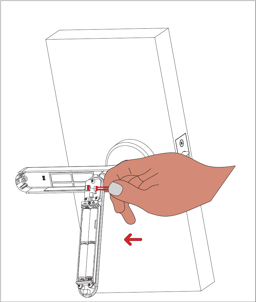 TUYA - SMART LOCK - Installatie - Stap 9 Installatie - Stap 9