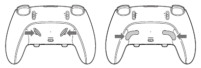 Sony - PlayStation DualSense Edge - De achterknop verwijderen De achterknop verwijderen