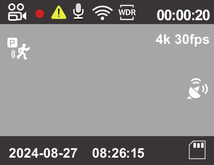 Viofo - A129 Pro Duo - Weergaveoverzicht Weergaveoverzicht