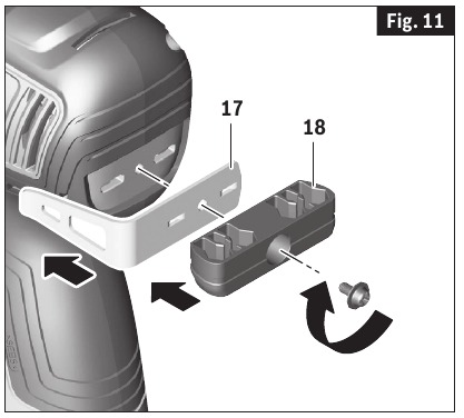 Bosch - GSR12V-300FC - 4X BITHOUDER 4X BITHOUDER