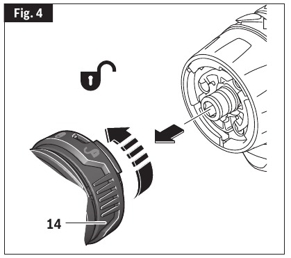 Bosch - GSR12V-300FC - Adapters monteren en verwijderen - Stap 2 Adapters monteren en verwijderen - Stap 2