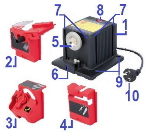Ribimex - RIBITECH PRS30 / 310106 - Onderdelenlijst Onderdelenlijst