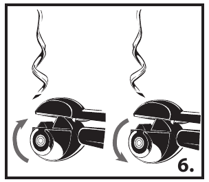 BaByliss - Curl Secret - GEBRUIK - Stap 4 GEBRUIK - Stap 4