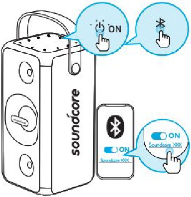 Soundcore - Trance - Uw Soundcore gebruiken - Bluetooth-modus Uw Soundcore gebruiken - Bluetooth-modus