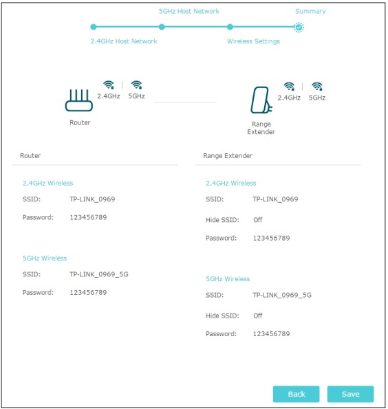 TP-Link - RE650 - Verbinding maken met het hostnetwerk via een webbrowser - Stap 5 Verbinding maken met het hostnetwerk via een webbrowser - Stap 5