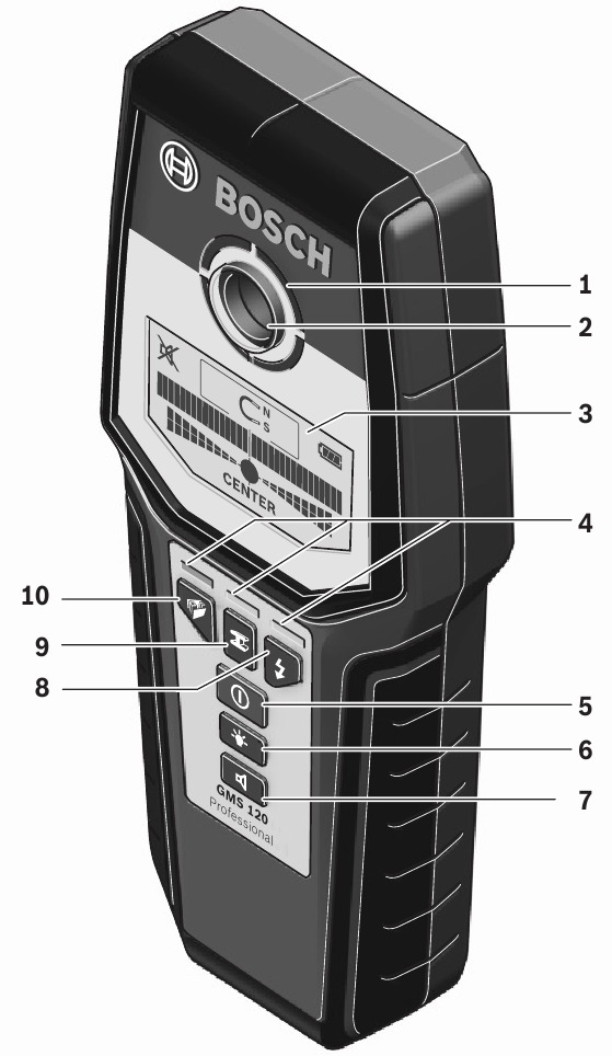 Bosch - GMS 120 Professional - Productkenmerken - Deel 1 Productkenmerken - Deel 1