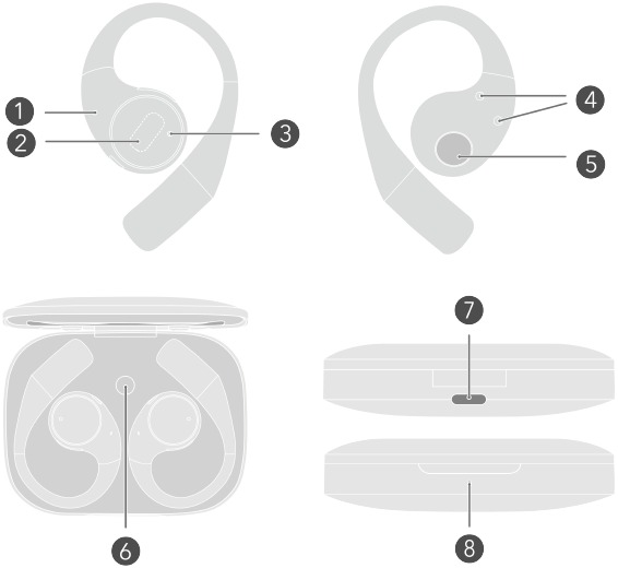 honor - Earbuds Open - Aan de slag - Uiterlijk Aan de slag - Uiterlijk