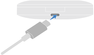 honor - Earbuds Open - Aan de slag - De oplaadcase opladen Aan de slag - De oplaadcase opladen