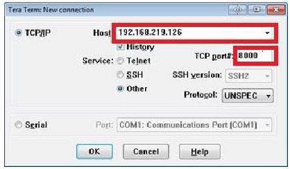 BenQ - MX560 - RS232 via LAN-verbinding instellen RS232 via LAN-verbinding instellen