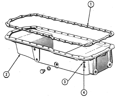 Ford - 8700 - Oliepan Oliepan