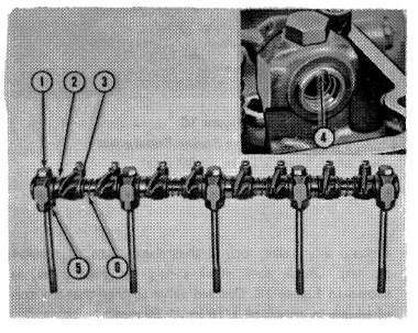 Ford - 8700 - Rocker Arm Shaft Rocker Arm Shaft