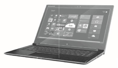 Lenovo - FLEX 3 - Notebookmodus Notebookmodus